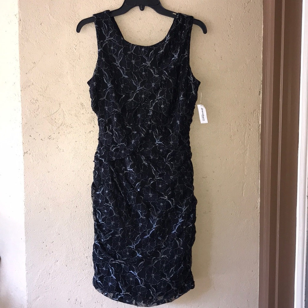 Black dress w/ silver lining